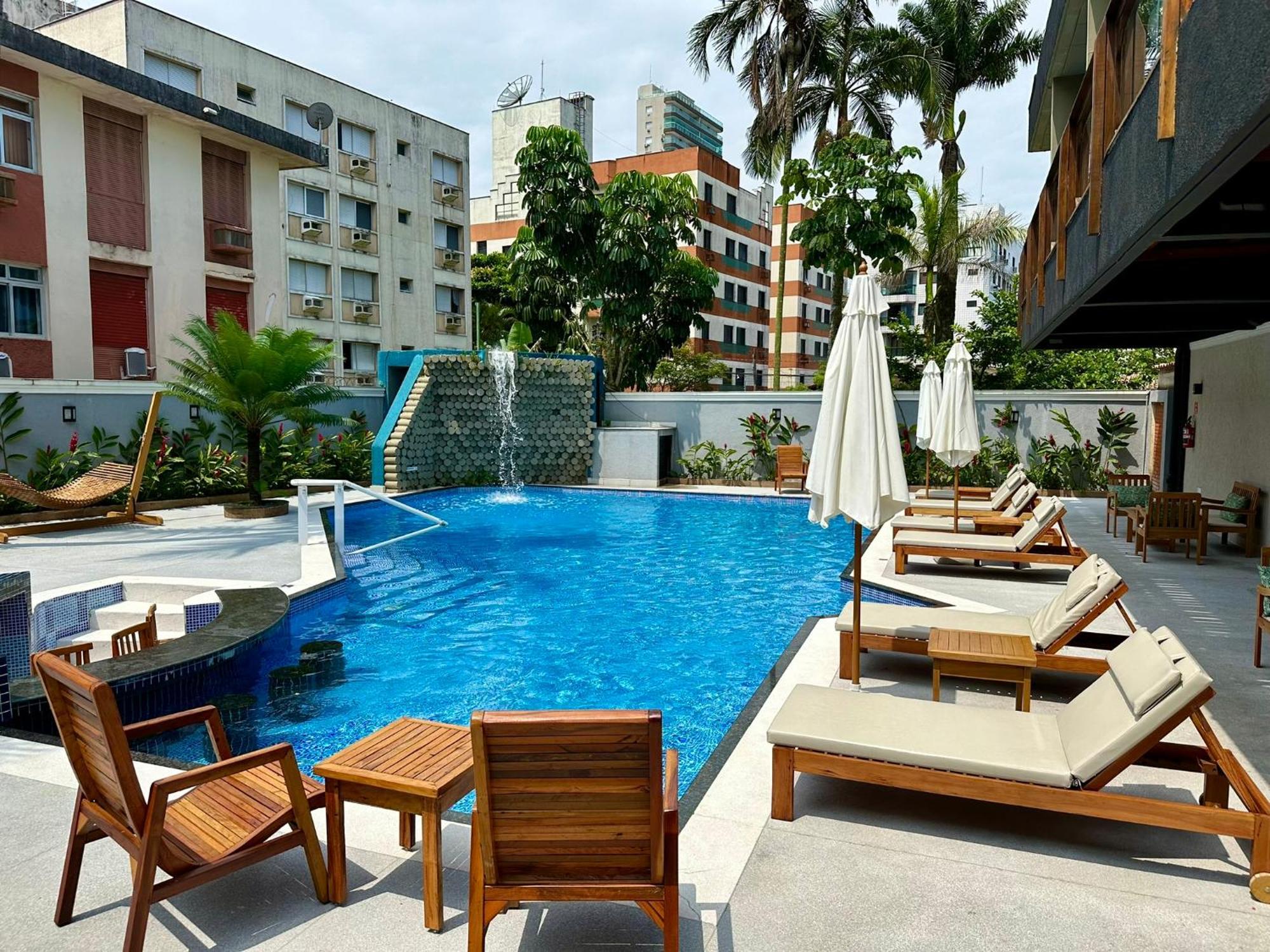 Marmeu Tropical Apartment Guarujá Exterior foto